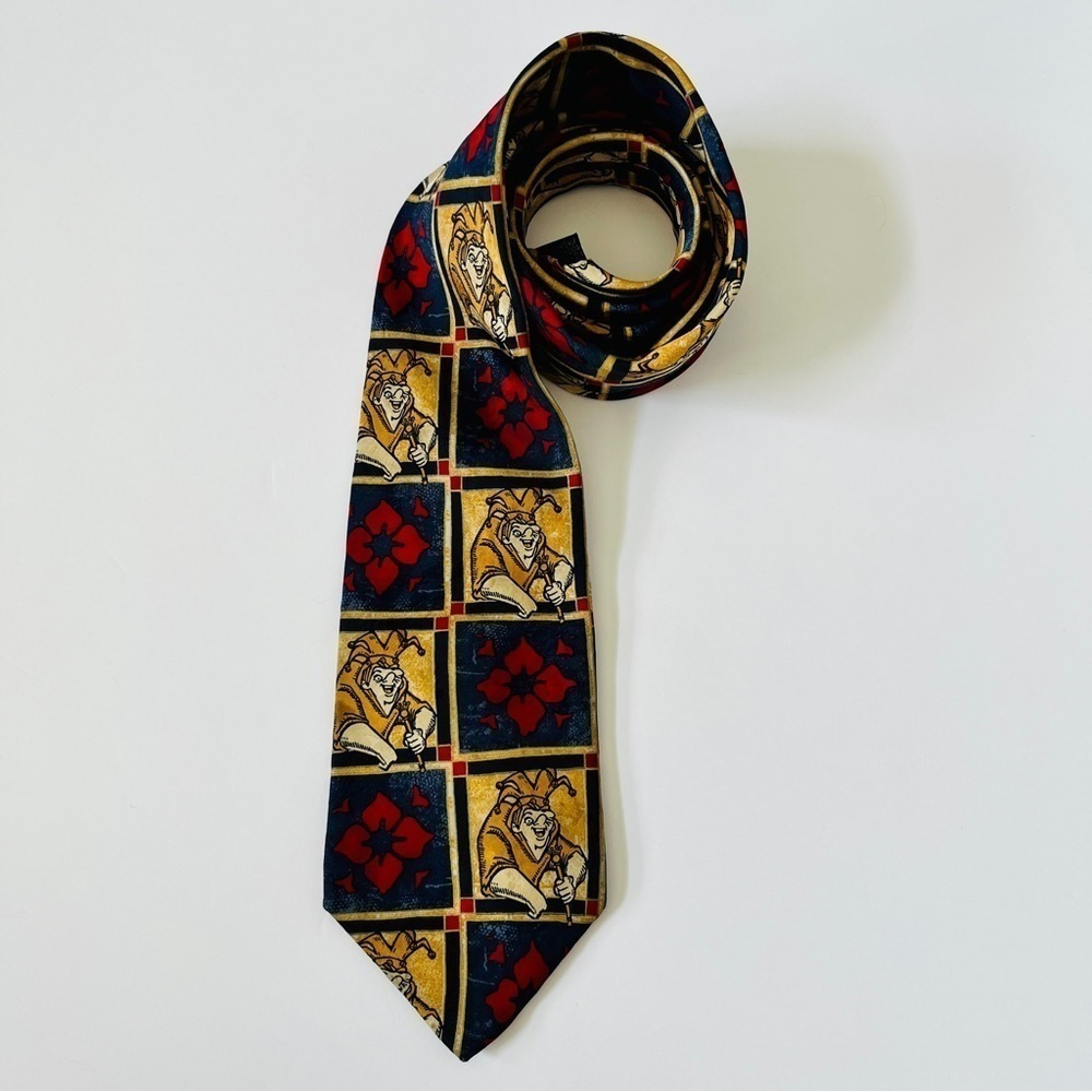 Disney Huntchback of Notre-Dame Novelty Print Tie 100% Silk